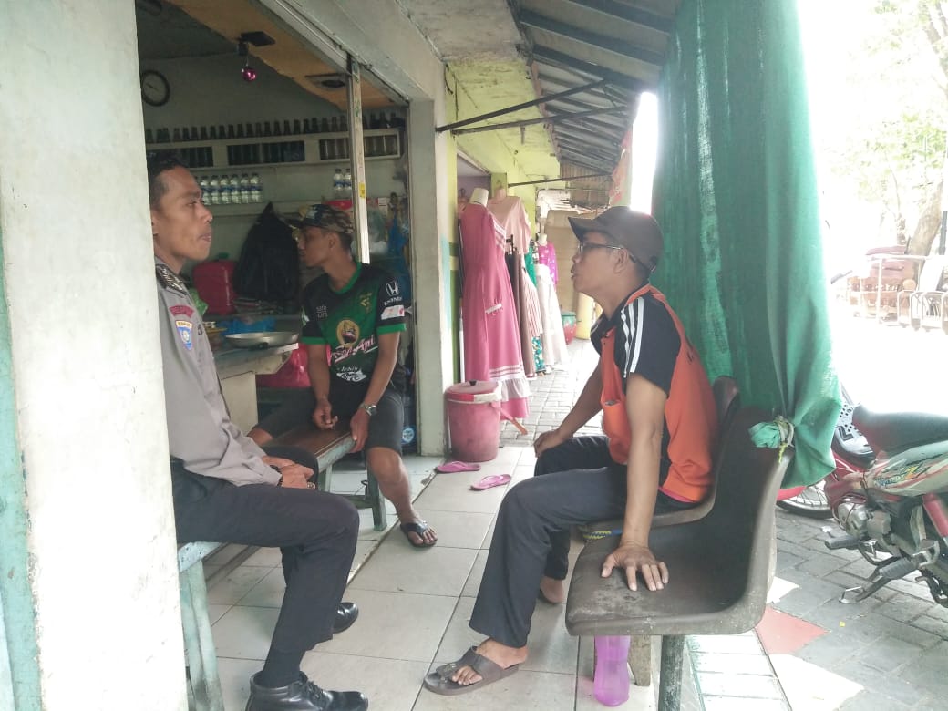 Babinkamtibmas Dupak Sambang Warga, Ingatkan Soal Antisipasi Curanmor