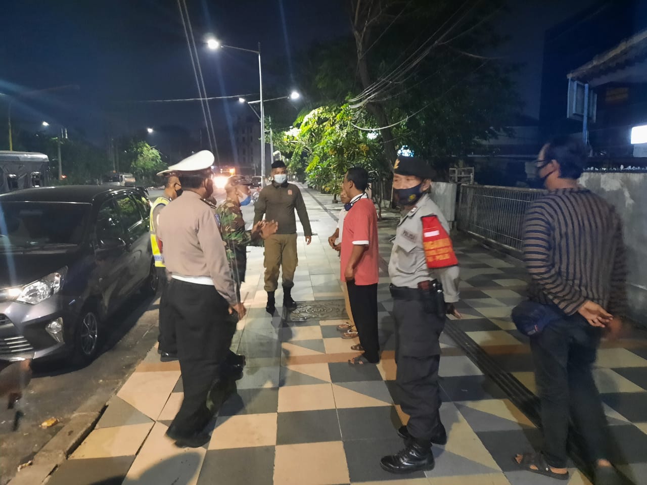 Polsek Pabean Cantikan Rutin Lakukan Operasi Penertiban Masker Setiap Hari, Tekan Penyebaran Covid-19