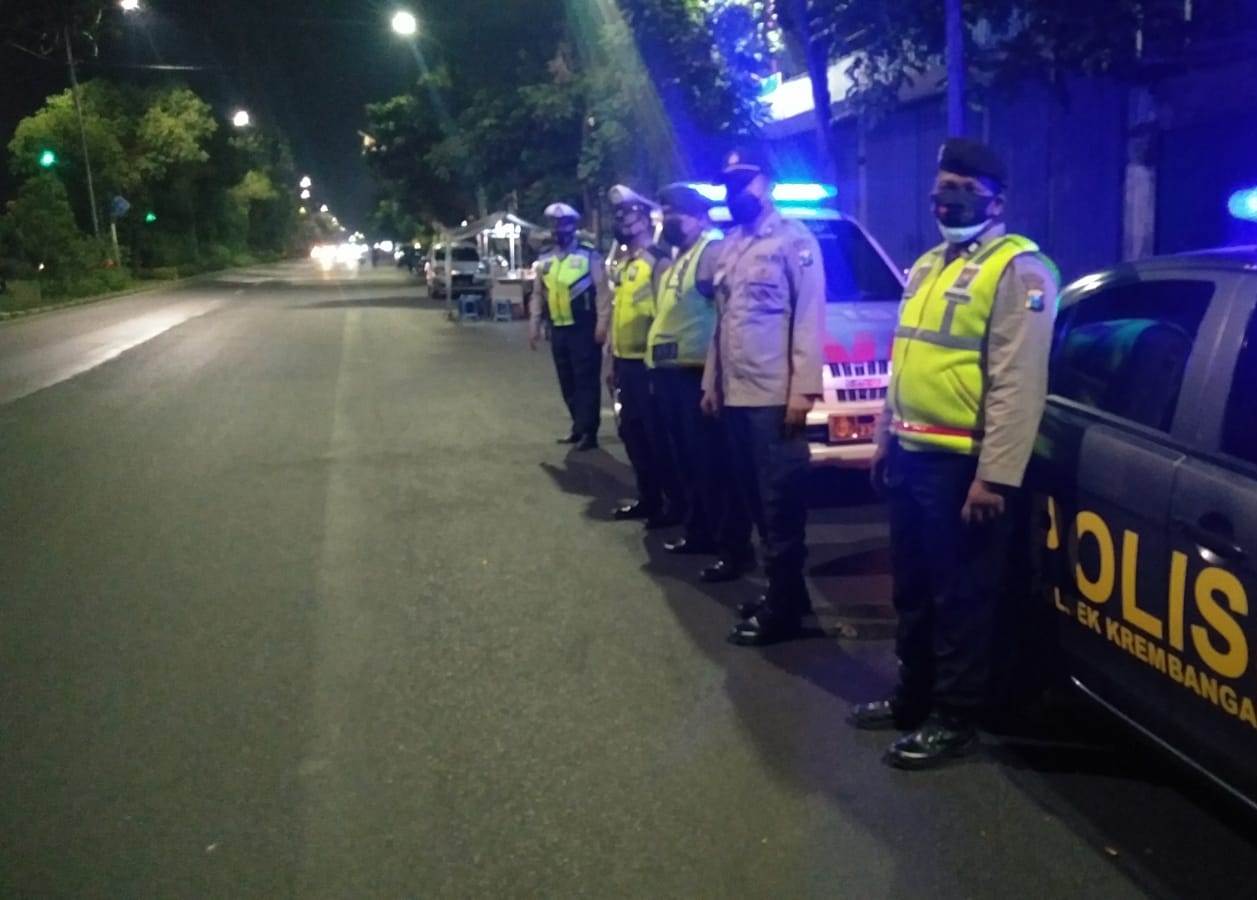 Polsek Krembangan Gelar Patroli Mobile, Antisipasi Kriminalitas 3C & Tawuran