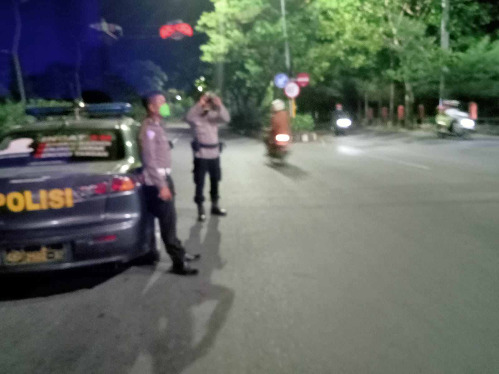 Polsek Kenjeran Laksanakan Patroli Malam Untuk Jaga Keamanan Wilayah