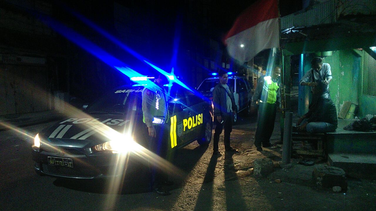 Patroli Malam Waspadai Aksi Kriminalitas 3 C