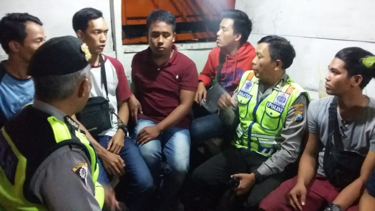 Polsek Asemrowo Suarakan Himbauan Anti Miras