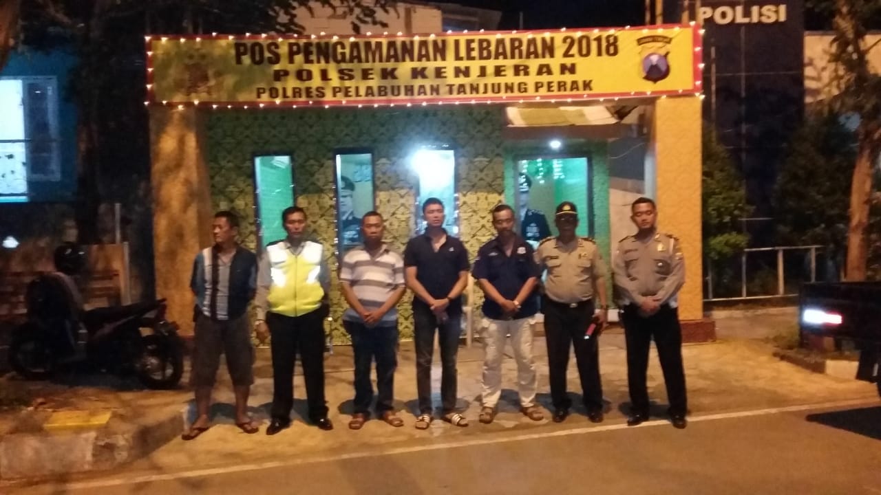 Kapolres Pantau Persiapan Pos Pengamanan Idul Fitri