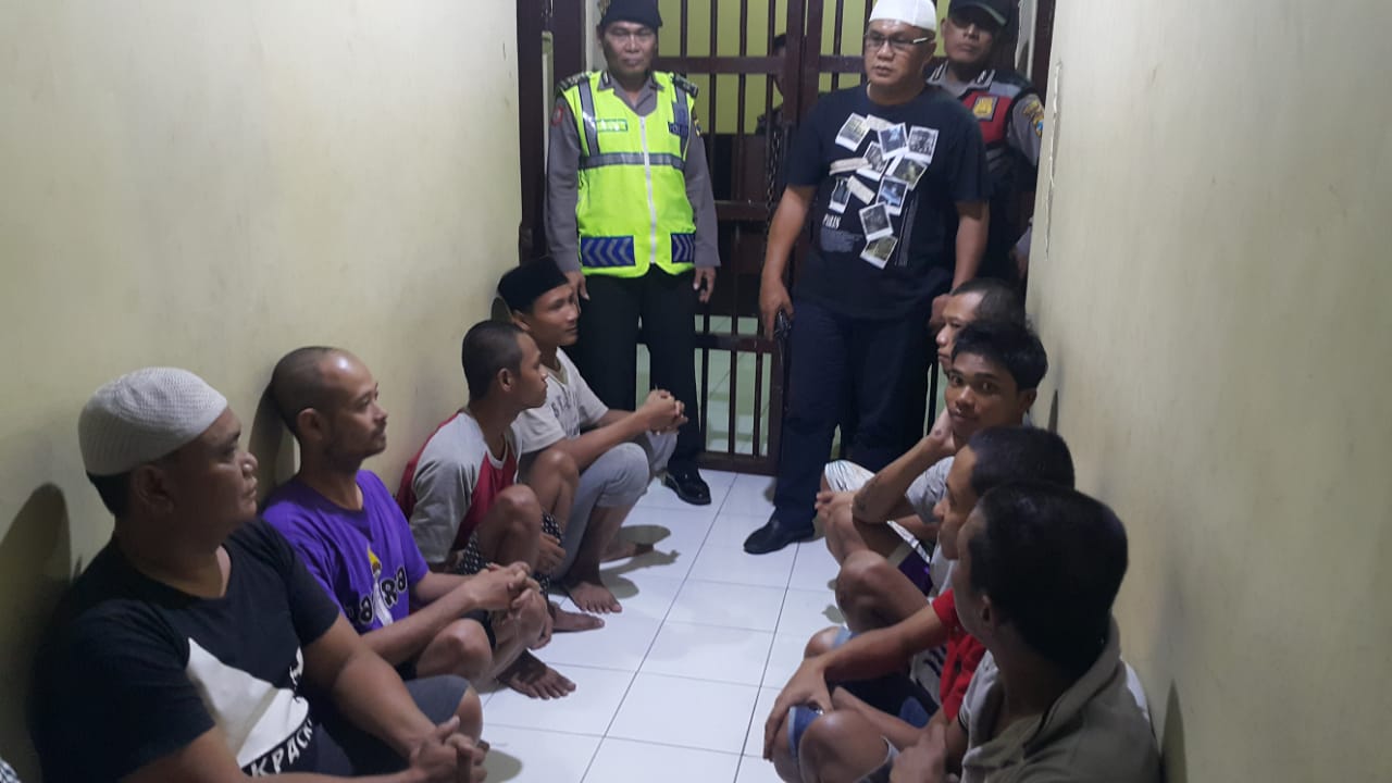 Antisipasi Tahanan Kabur, Polsek Pabean Cantikan Lakukan Pengecekan Rutin