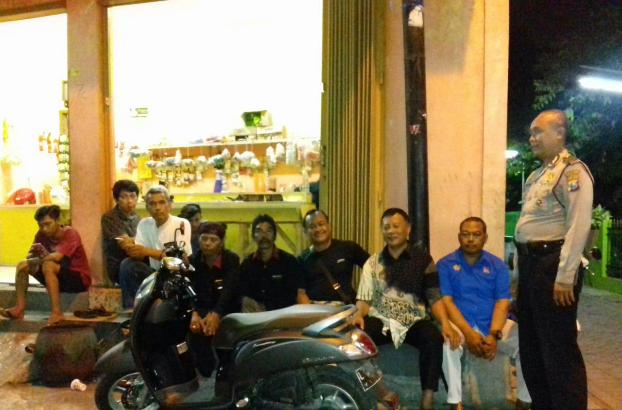 Babinkamtibmas Wonokusumo Sampaikan Pesan Waspada 3C Kepada Warga Tenggumung Wetan