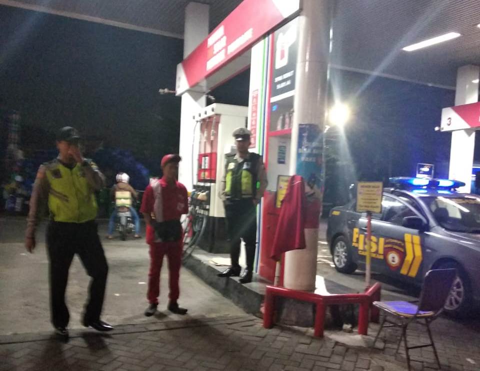 Patroli Malam, Polsek Pabean Cantikan Pantau Tempat Rawan