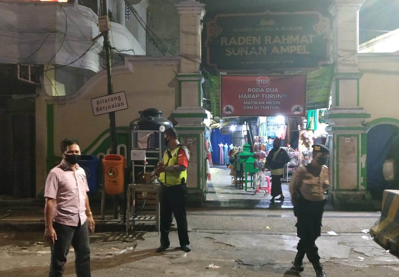 Polsek Semampir Pam Pengunjung Wisata Religi Ampel