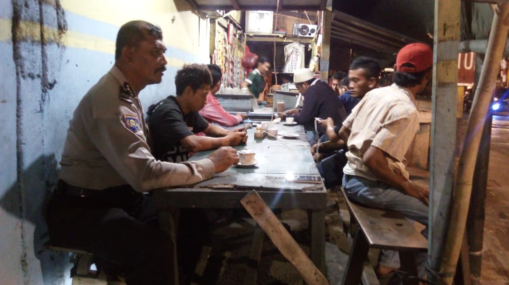 Tekan Kriminalitas 3 C, Polsek Pabean Cantikan Rajin Beri Himbauan ke Masyarakat
