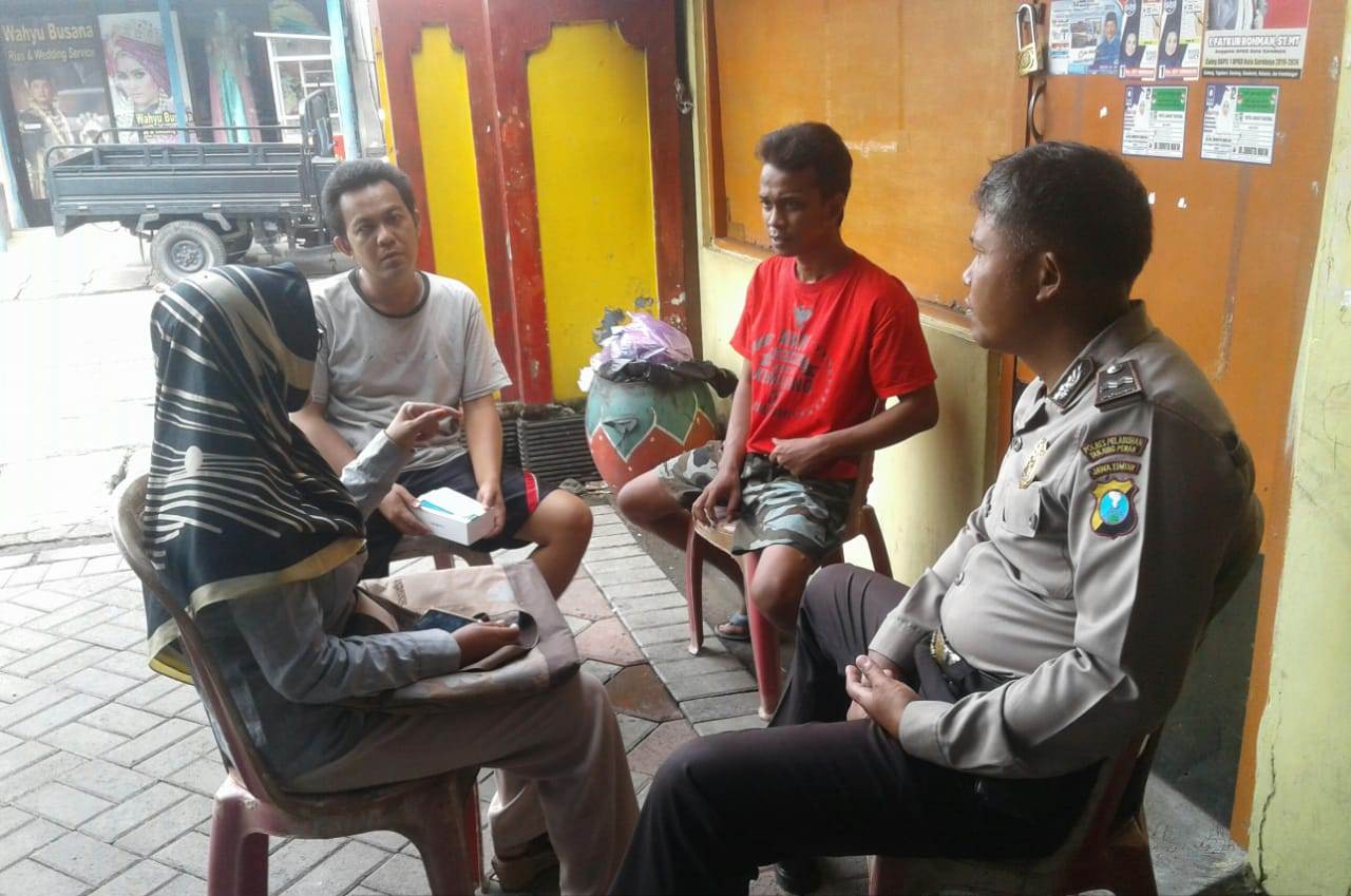 Wujudkan Pemilu Damai, Polsek Krembangan Gencar Suarakan Jaga Kerukunan
