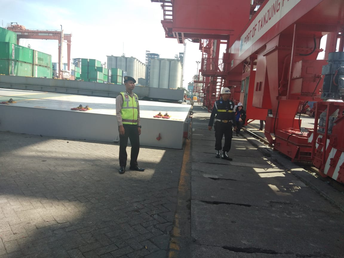 Gandeng Sekuriti Pelindo, Satsabhara Perak Patroli di Pelabuhan