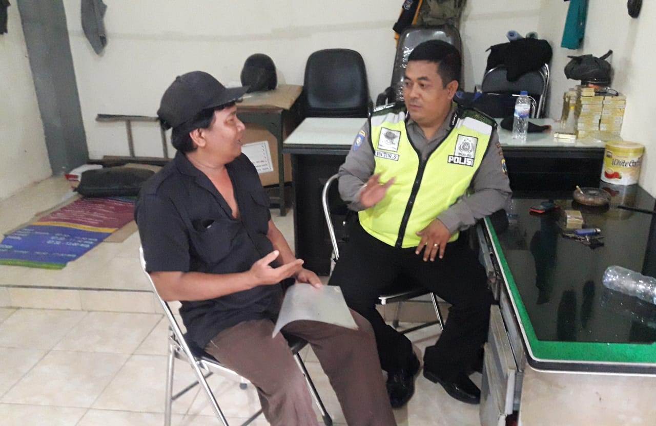 Babinkamtibmas Ujung Sampaikan Ajakan Menggunakan Hak Pilih