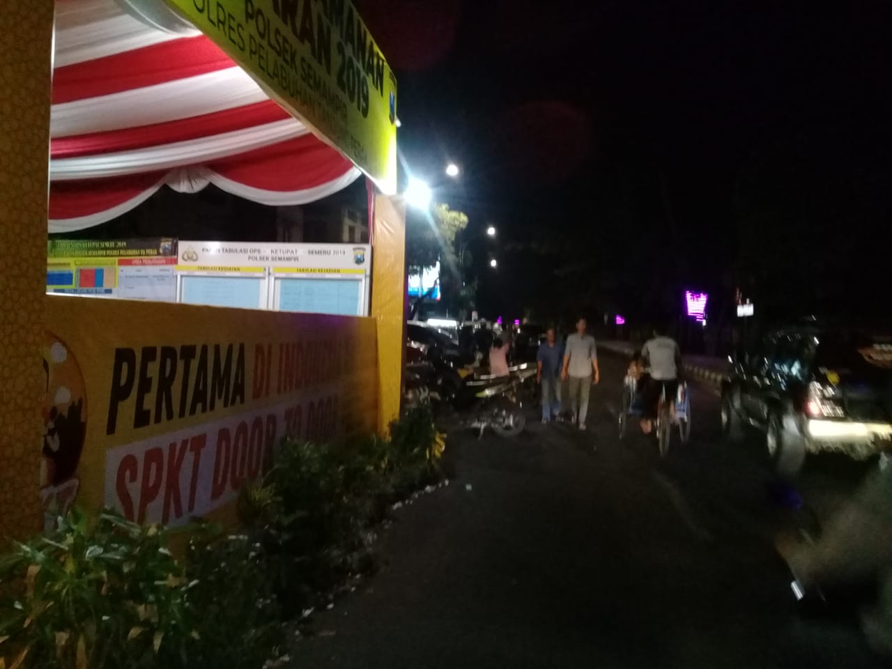 Berikan Pelayanan ke Pemudik, Polsek Semampir Siapkan Tempat di Posyan Untuk Istirahat