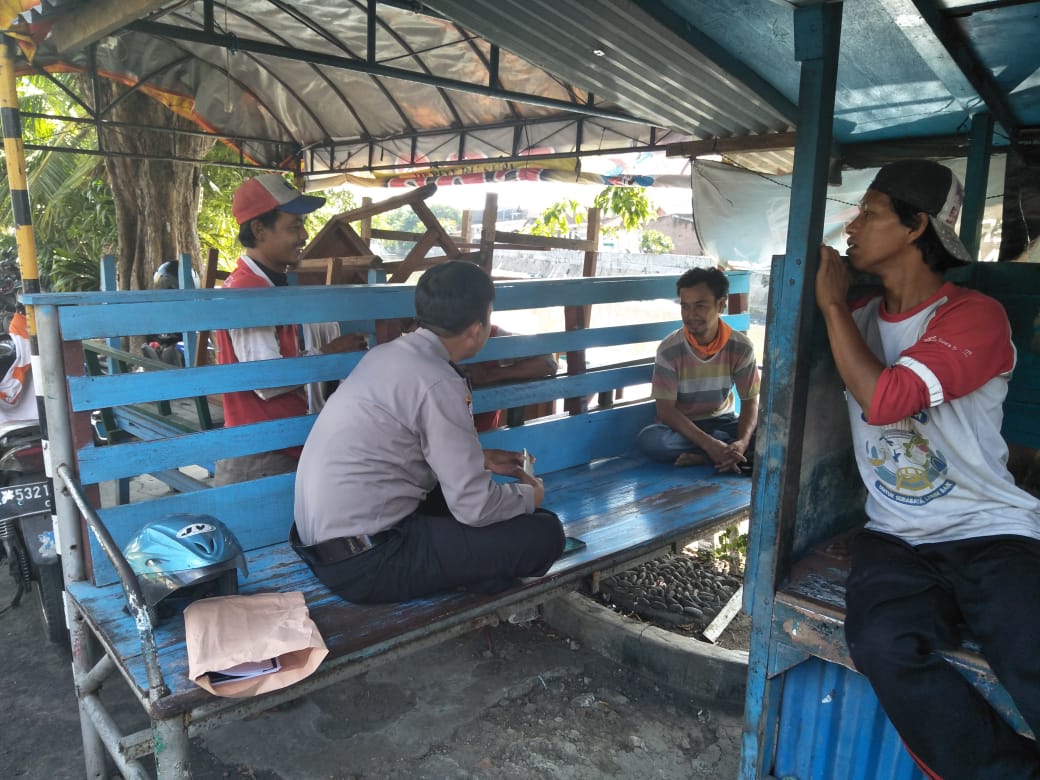 Polsek Asemrowo Rajin Beri Himbauan ke Masyarakat