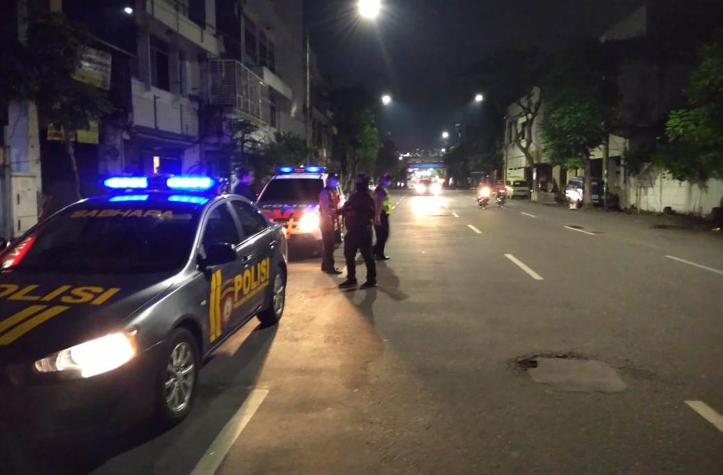 Polsek Pabean Cantikan Laksanakan Patroli Mobile Antisipasi Kriminalitas & Balap Liar