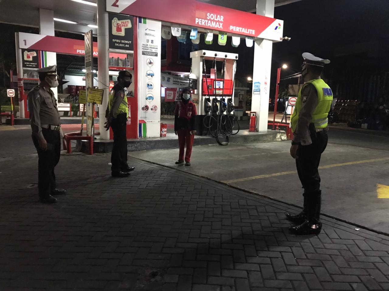 Polsek Pabean Cantikan Gelar Patroli Malam, Antisipasi Kejahatan 3C