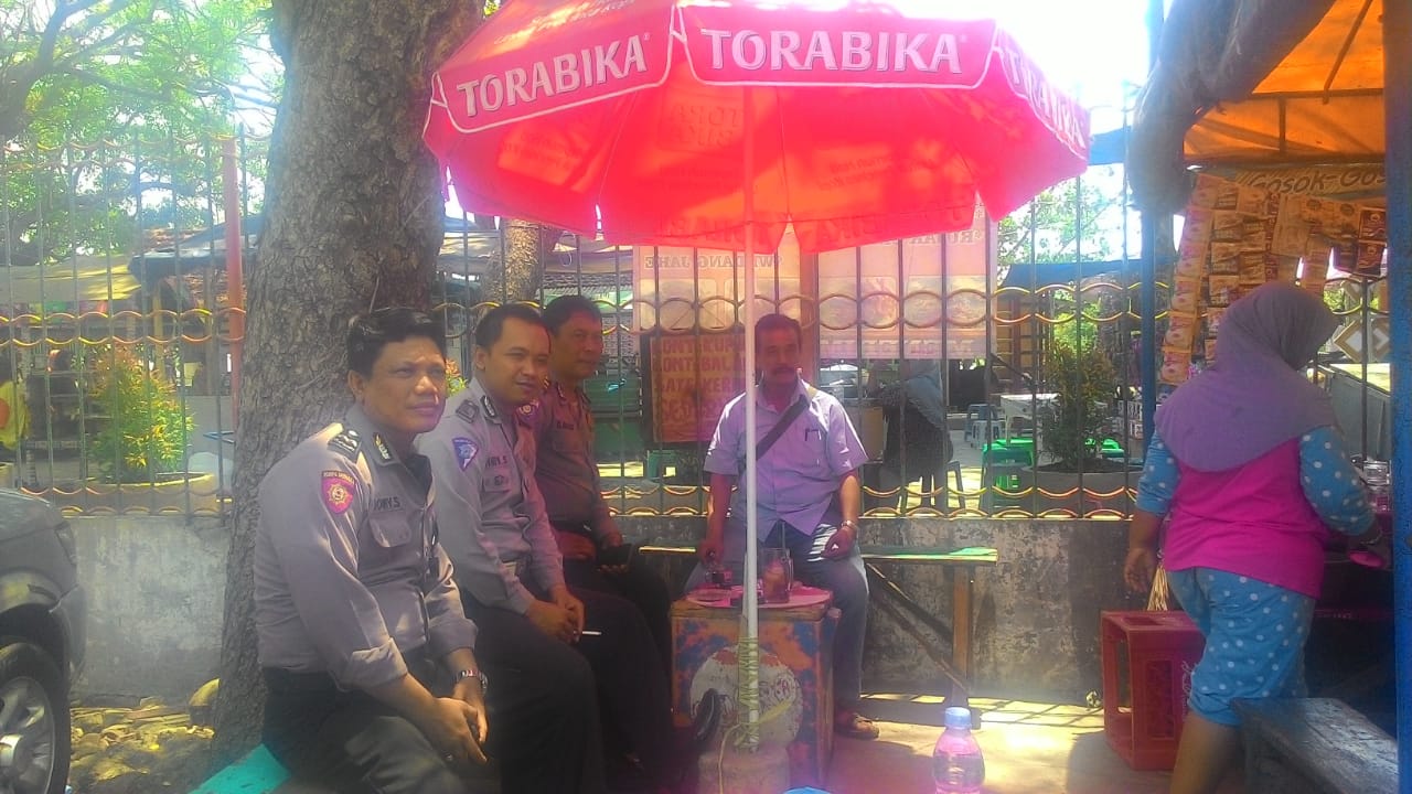 Polsek Kenjeran PAM THP Pantai Ria, Antisipasi Kriminalitas Terhadap Pengunjung