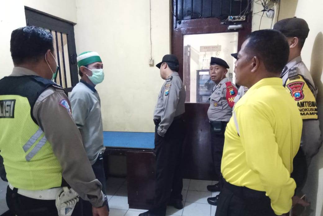 Cegah Tahanan Melarikan Diri, Polsek Semampir Gelar Pengecekan Rutin