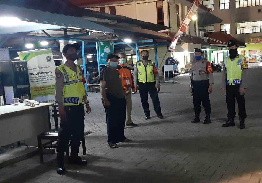 Polsek Semampir Gelar Patroli Rutin di Rumah Sakit Paru, Antisipasi Kerawanan