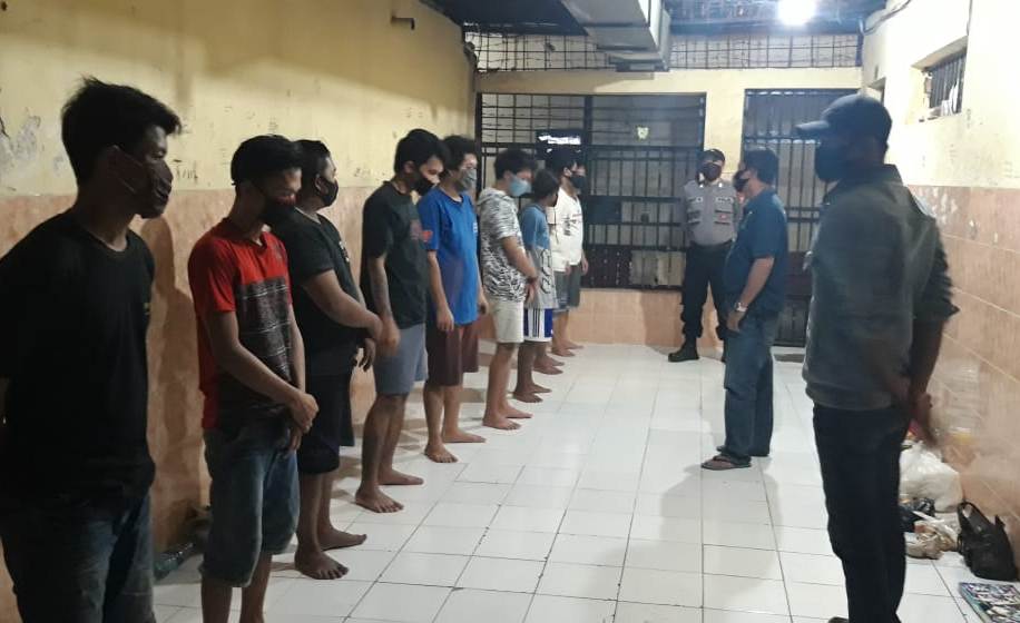 Cegah Tahanan Kabur, Polsek Krembangan Lakukan Pengecekan Rutin