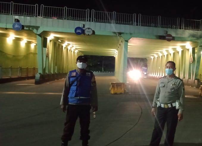Polsek Kenjeran Gelar Patroli Malam di Terowongan Suramadu, Antisipasi Balap Liar dan Tawuran