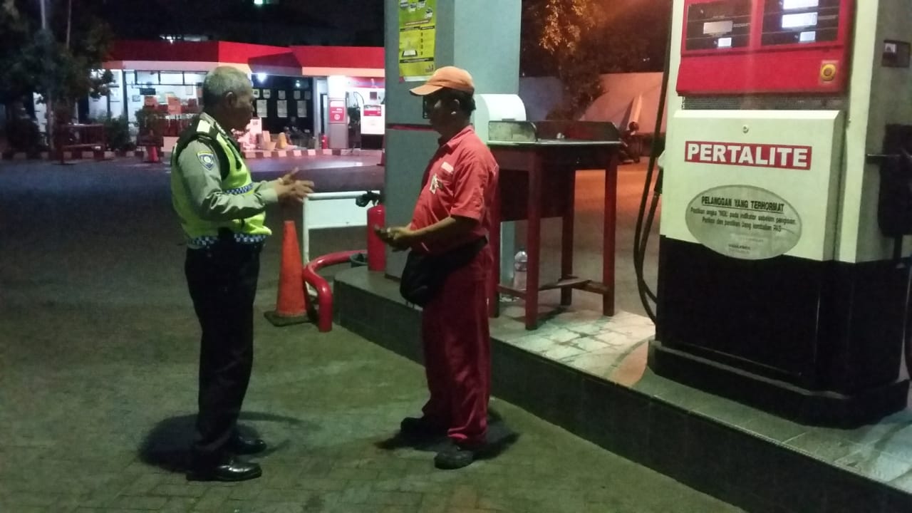 Karyawan SPBU Dihimbau Waspada Kriminalitas & Peredaran Uang Palsu