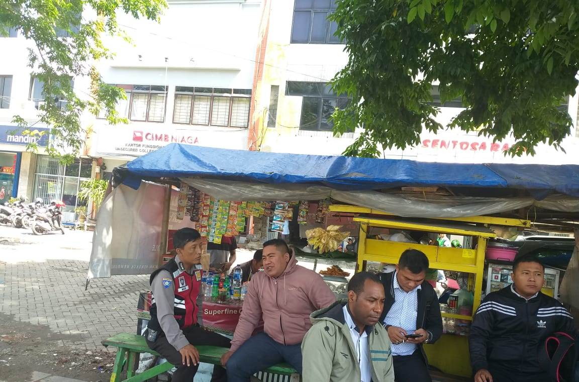Babinkamtibmas Bongkaran Sampaikan Himbauan Agar Masyarakat Tidak Golput