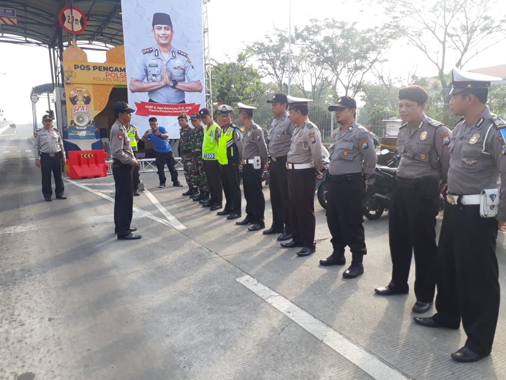 Polsek Kenjeran Terus Pantau Aktivitas Pemudik Lewat Penjagaan Posyan