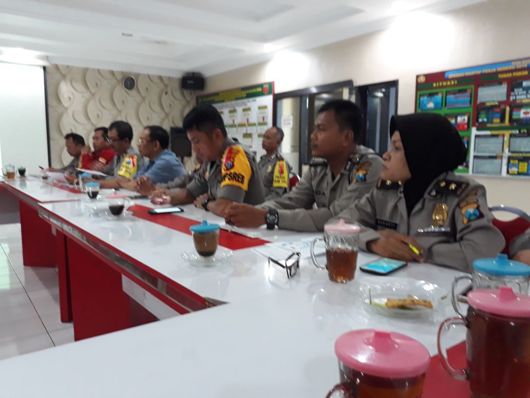 Kapolres Pimpin Rapat Koordinasi HUT Bhayangkara