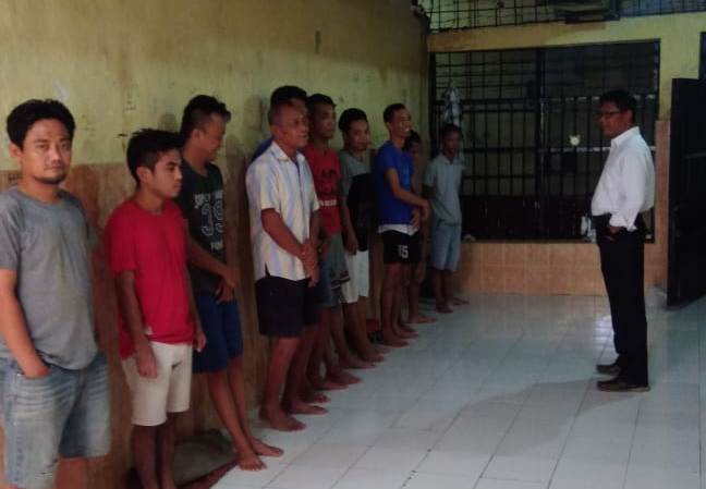 Pantau Kesehatan Tahanan, Polsek Krembangan Lakukan Pengecekan Rutin