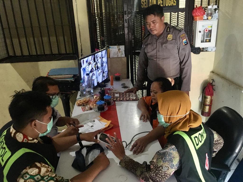 Urkes Polres Tanjung Perak Laksanakan Pengecekan Kesehatan Tahanan