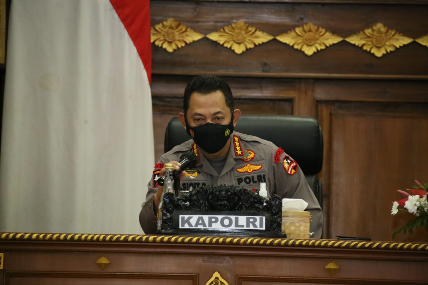 Kapolri Minta Strategi Pengendalian Covid-19 di Bali Diperkuat Agar Ekonomi Terus Tumbuh