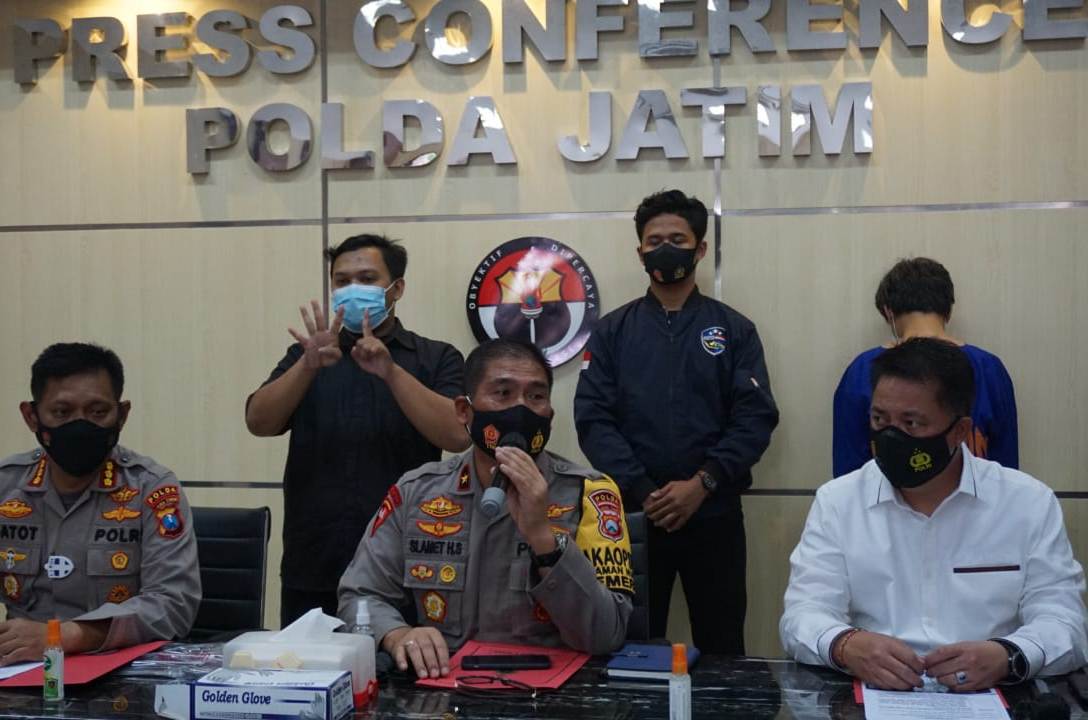 Polda Jatim Bongkar Prostitusi Online Libatkan Anak Dibawah Umur