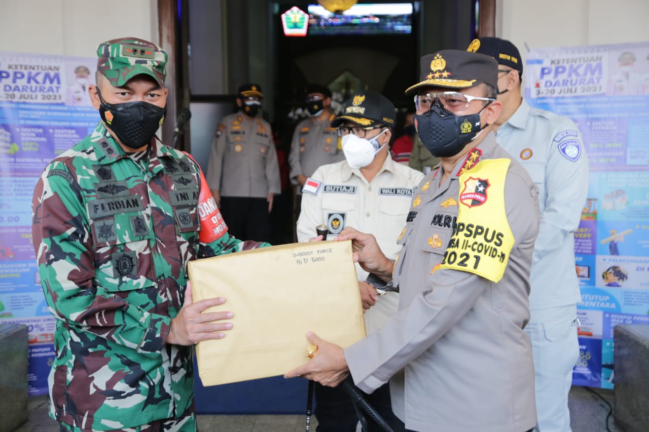 Kabaharkam Polri Ajak Masyarakat Bersama-sama Tanggulangi covid-19