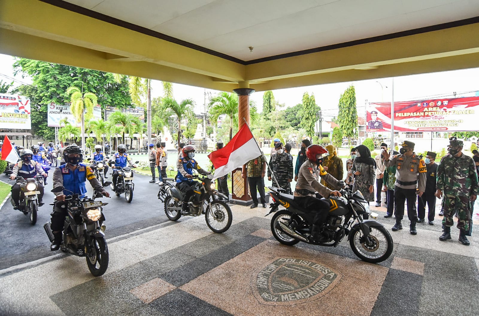 Upaya Pengendalian dan Pencegahan Covid-19, Polresta Banyuwangi Bentuk Tim Tracer