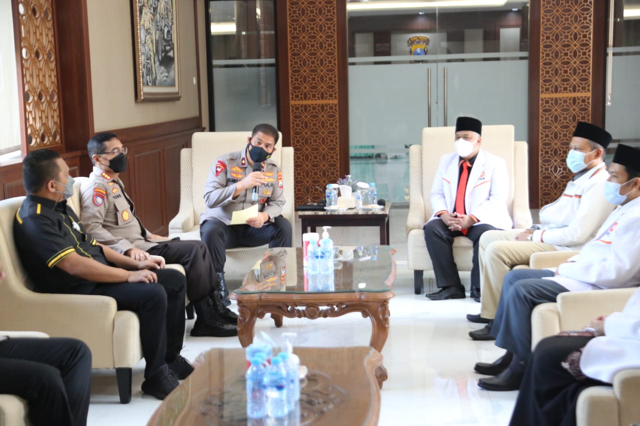 Silaturahmi Kebangsaan, PKS Siap Kerjasama Dengan Polda Jatim Perangi Radikalisme dan Penanganan Covid-19