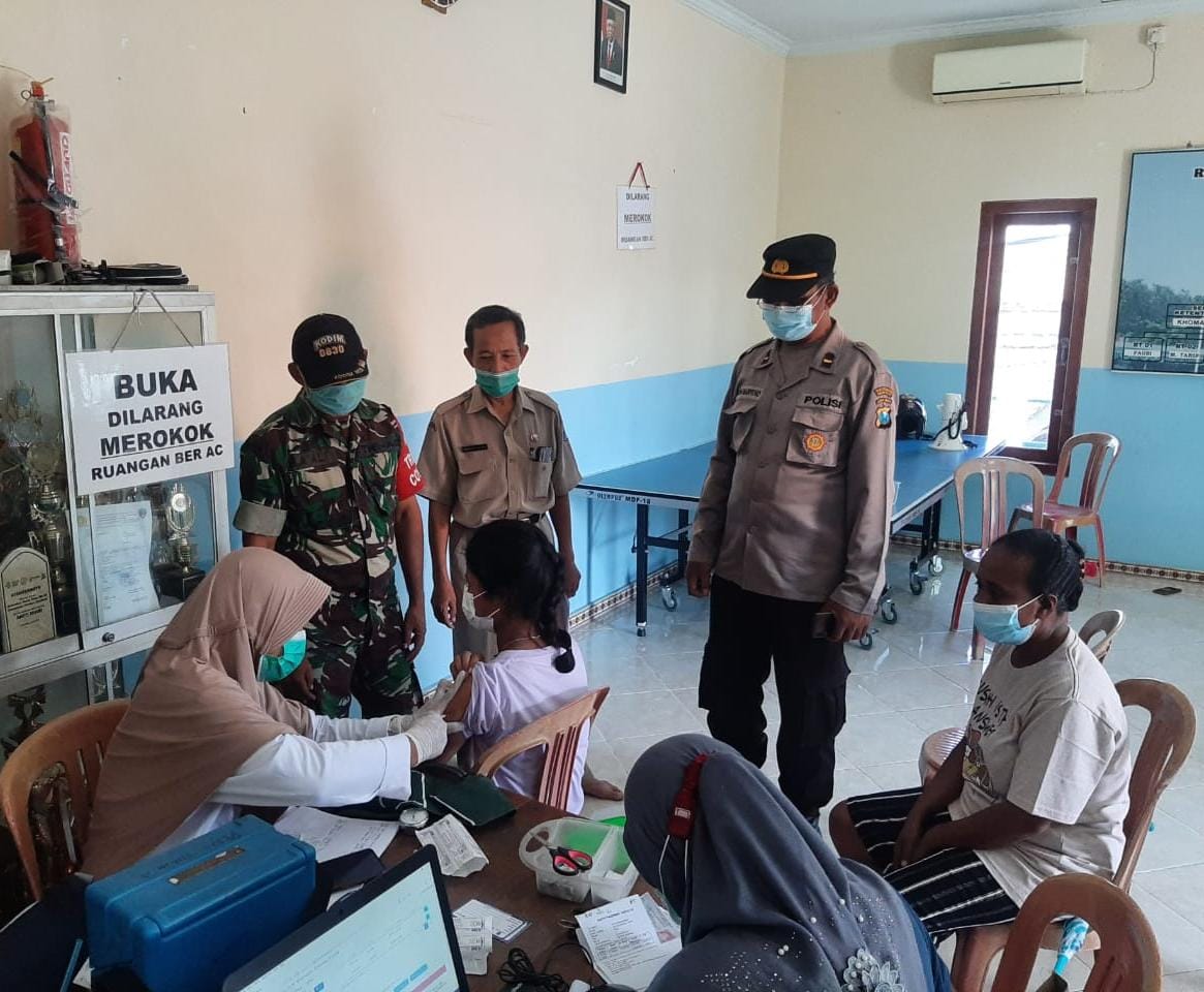 Polsek Pabean Cantikan Gelar Vaksinasi Untuk Umum, Sediakan Dosis 1 Hingga Booster