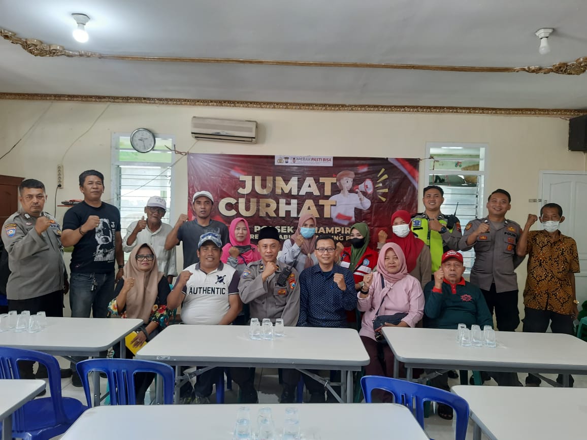 Polsek Semampir Pererat Hubungan dengan Masyarakat Melalui Kegiatan Jumat Curhat