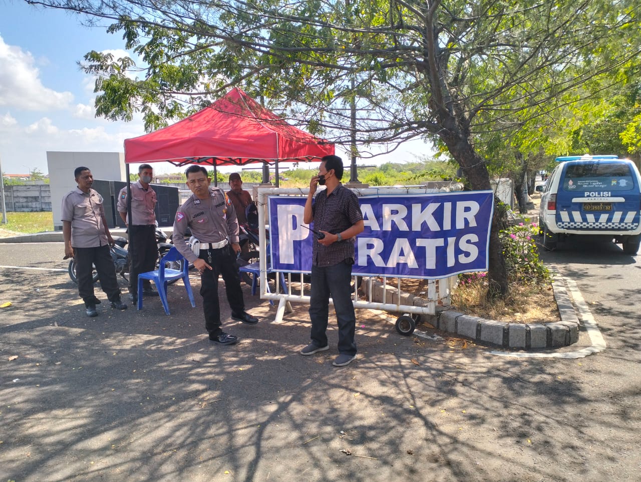 Personil Kenjeran Tambah Kekuatan Pawas Patroli Seputaran Pantai Batu-Batu untuk Antisipasi 3 Cepu