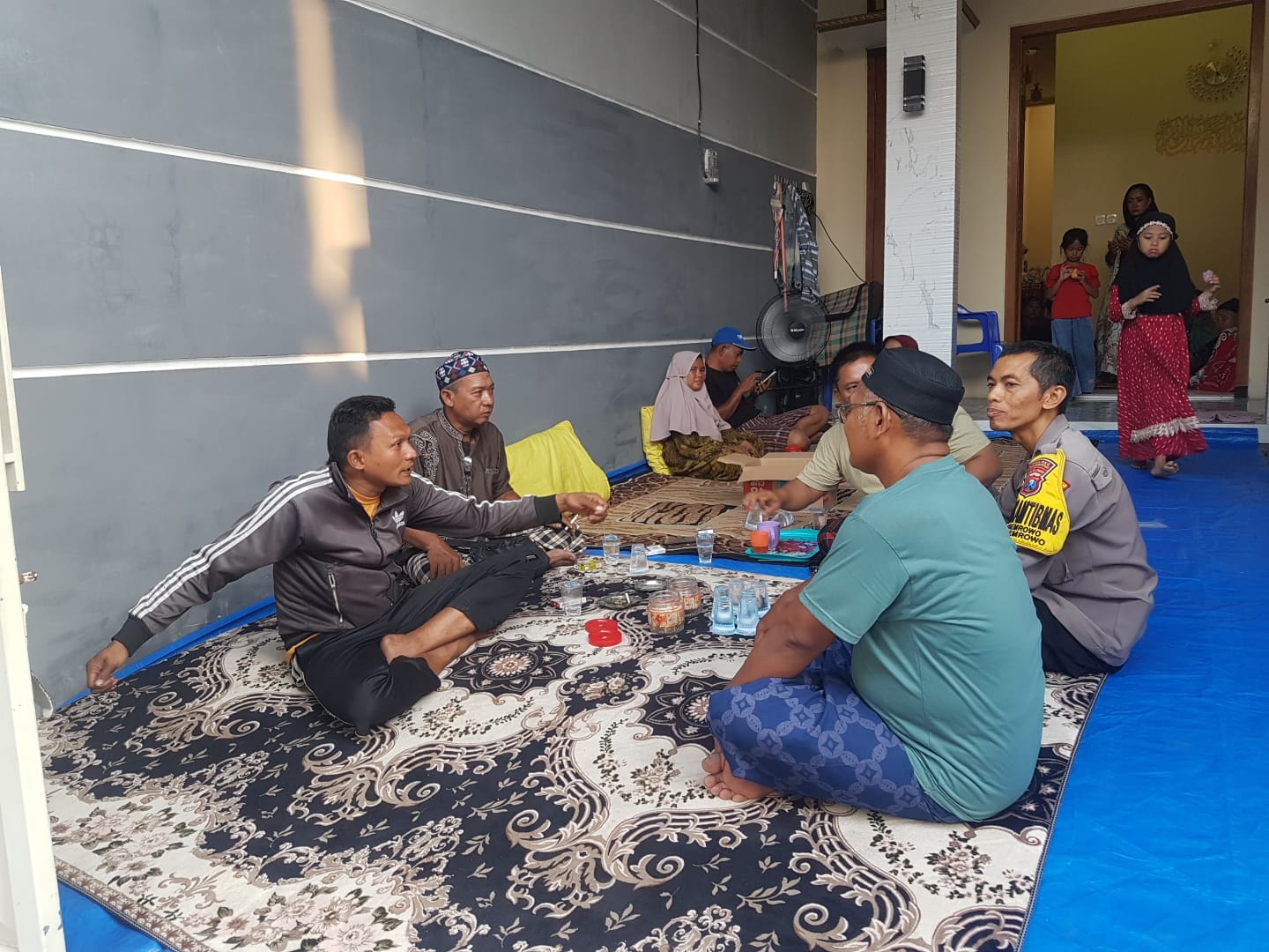 Polsek Asemrowo Himbau Warga Peduli Kamtibmas dan Persatuan Menjelang Pemilu 2024