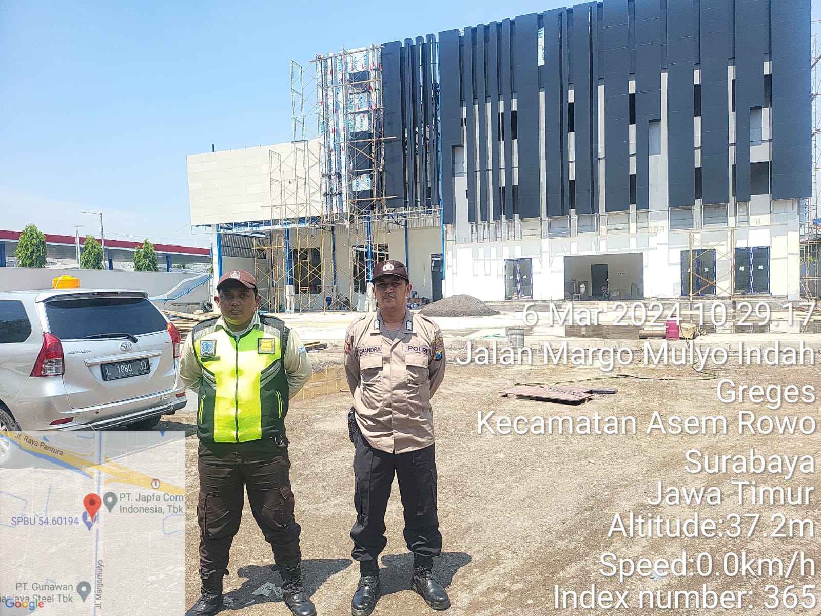 Polsek Asemrowo Melaksanakan Patroli Pemantauan Injaplas, Sampaikan Himbauan Harkamtibmas