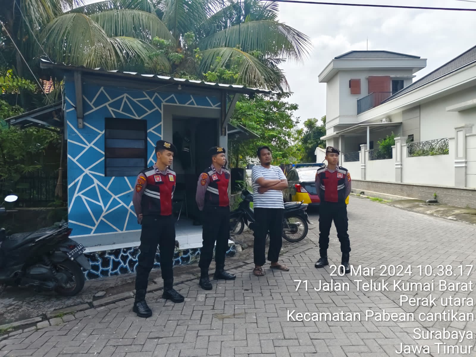Patroli Satgas Preventif Ops Mantap Brata, Unit Raimas Sat. Samapta Jaga Ketertiban di Tanjung Perak