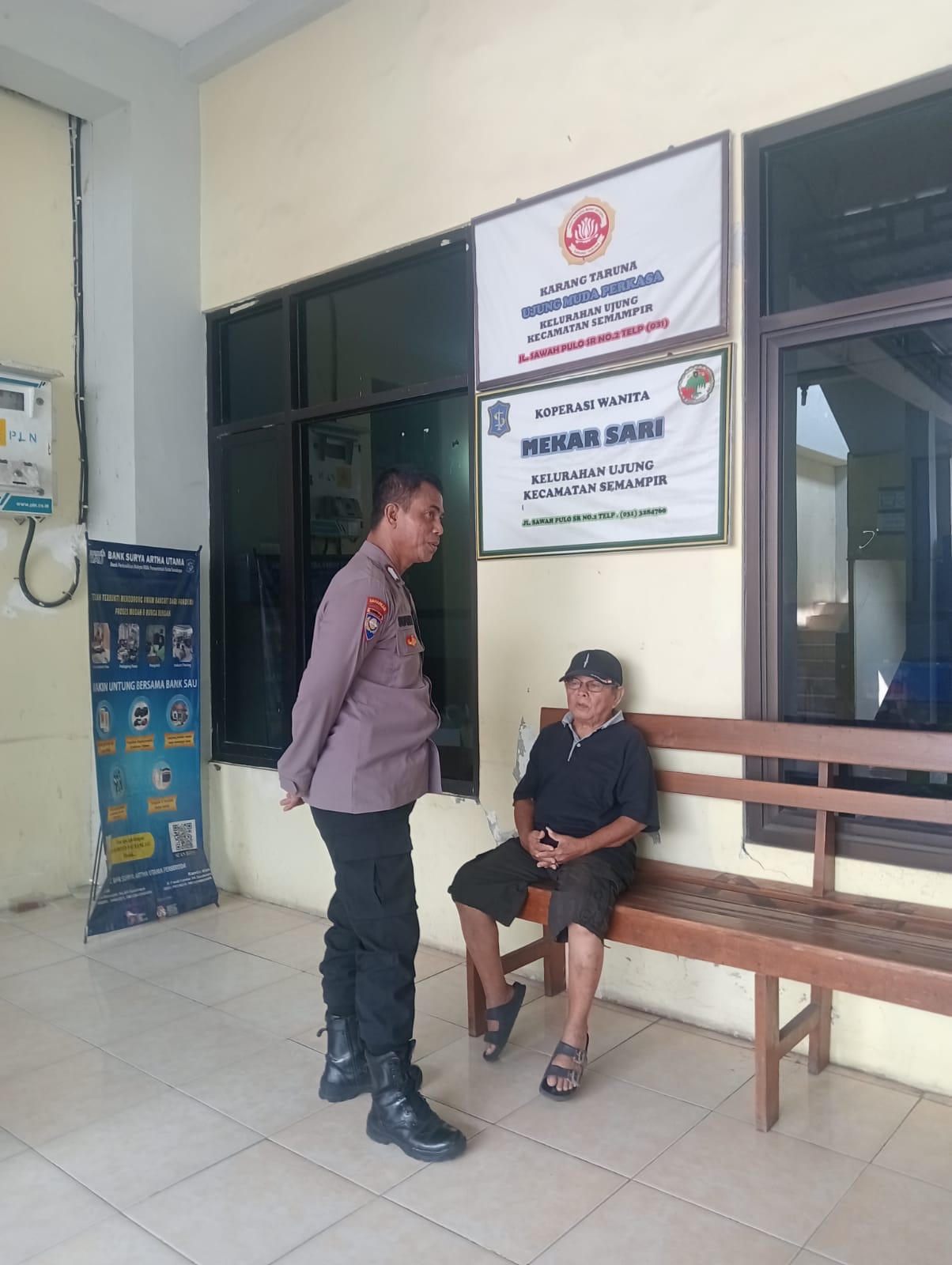 Bripka Suprapto Ajak Warga Kelurahan Ujung Jaga Kamtibmas dan Saling Menghormati Selama Bulan Ramadhan