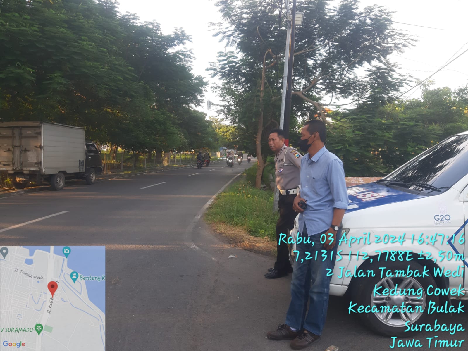 Polsek Kenjeran Gencarkan Patroli Keamanan di Terminal Kedung Cowek, Antisipasi Balap Liar dan Kerawanan 3C