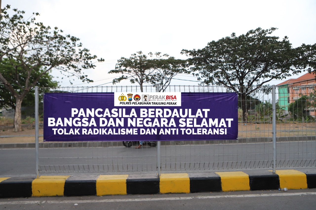 Cegah Tumbuhnya Radikalisme Polres Tanjung Perak Gencar Sosialisasi Ke Masyarakat
